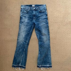 Citizens of Humanity Twist Crop Flare Jeans